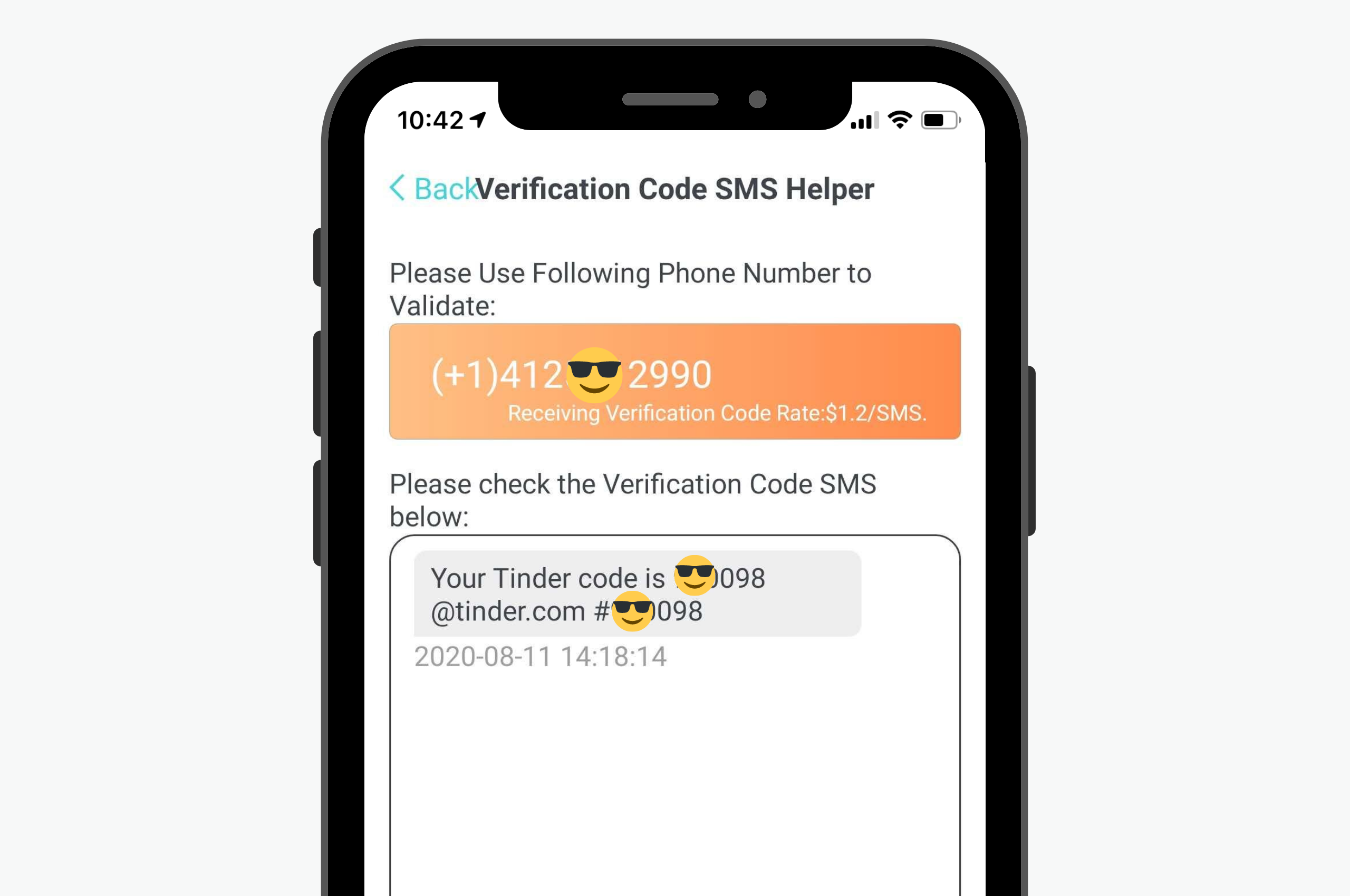 My safe code tinder login