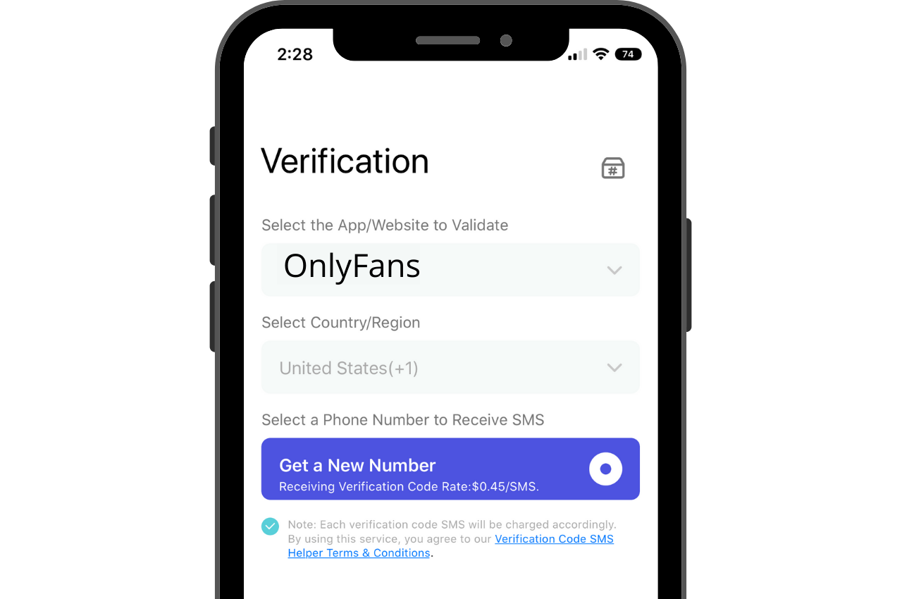 How to get SMS Verification from OnlyFans App with a Virtual Number
