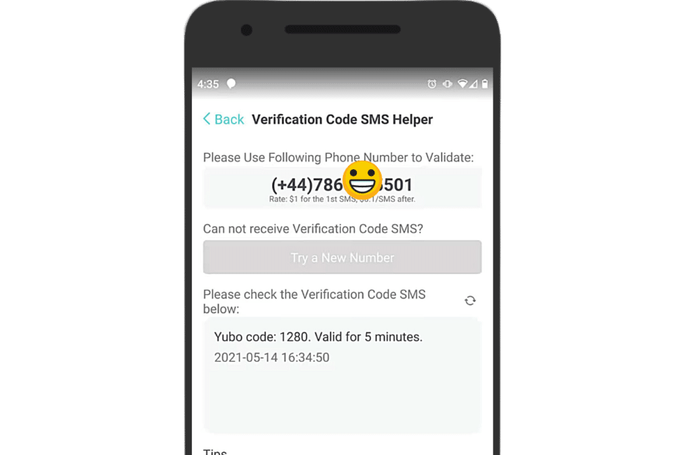 How to Bypass SMS Verification for Yubo Using a Virtual Number - PingMe