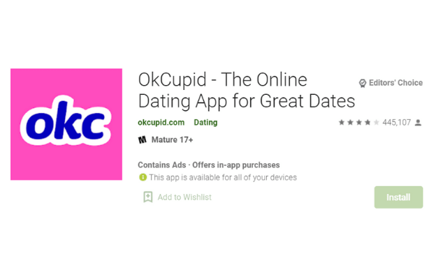 Okcupid app download