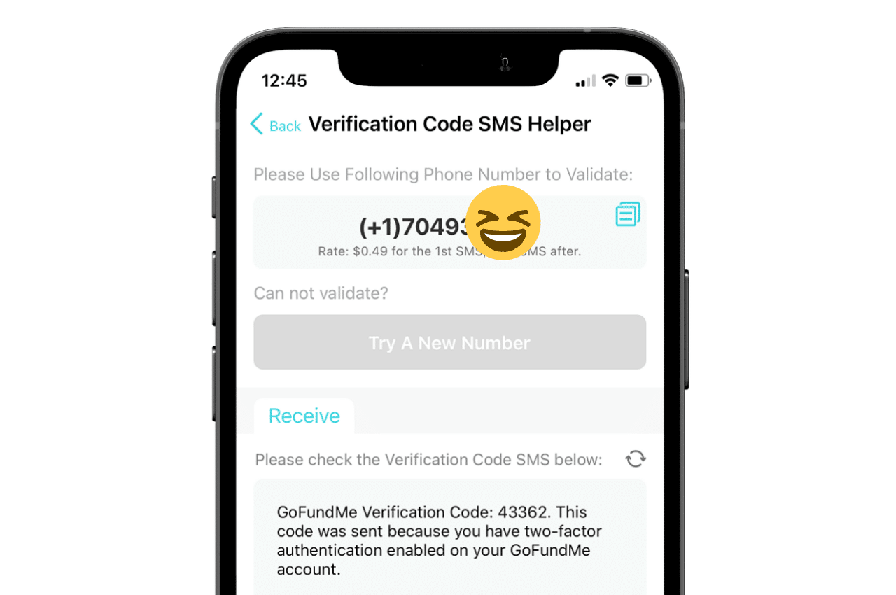 step 4 to get an airbnb verification code