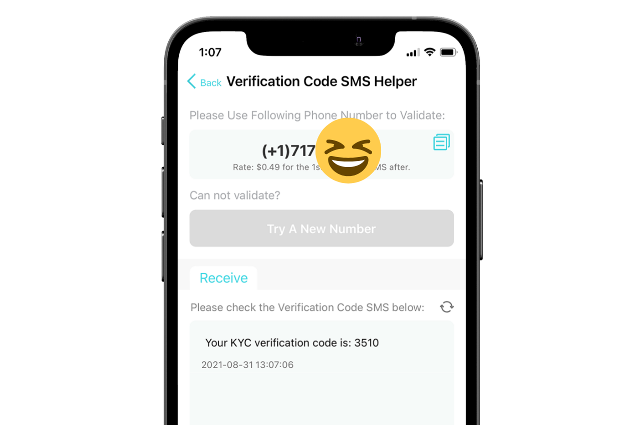 step 4 to get an airbnb verification code