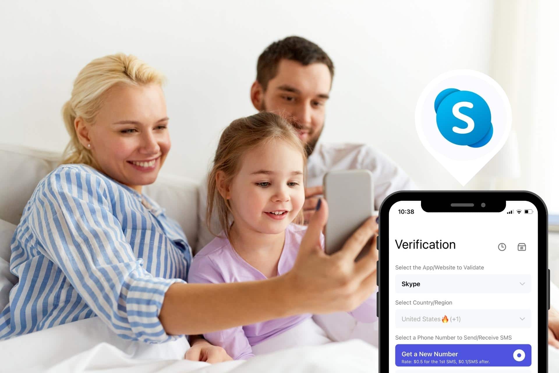 skype sms verification