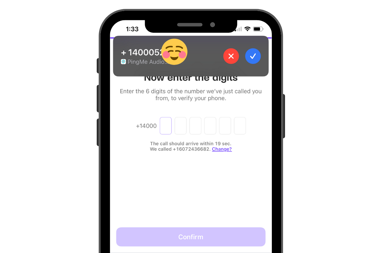 badoo verification code