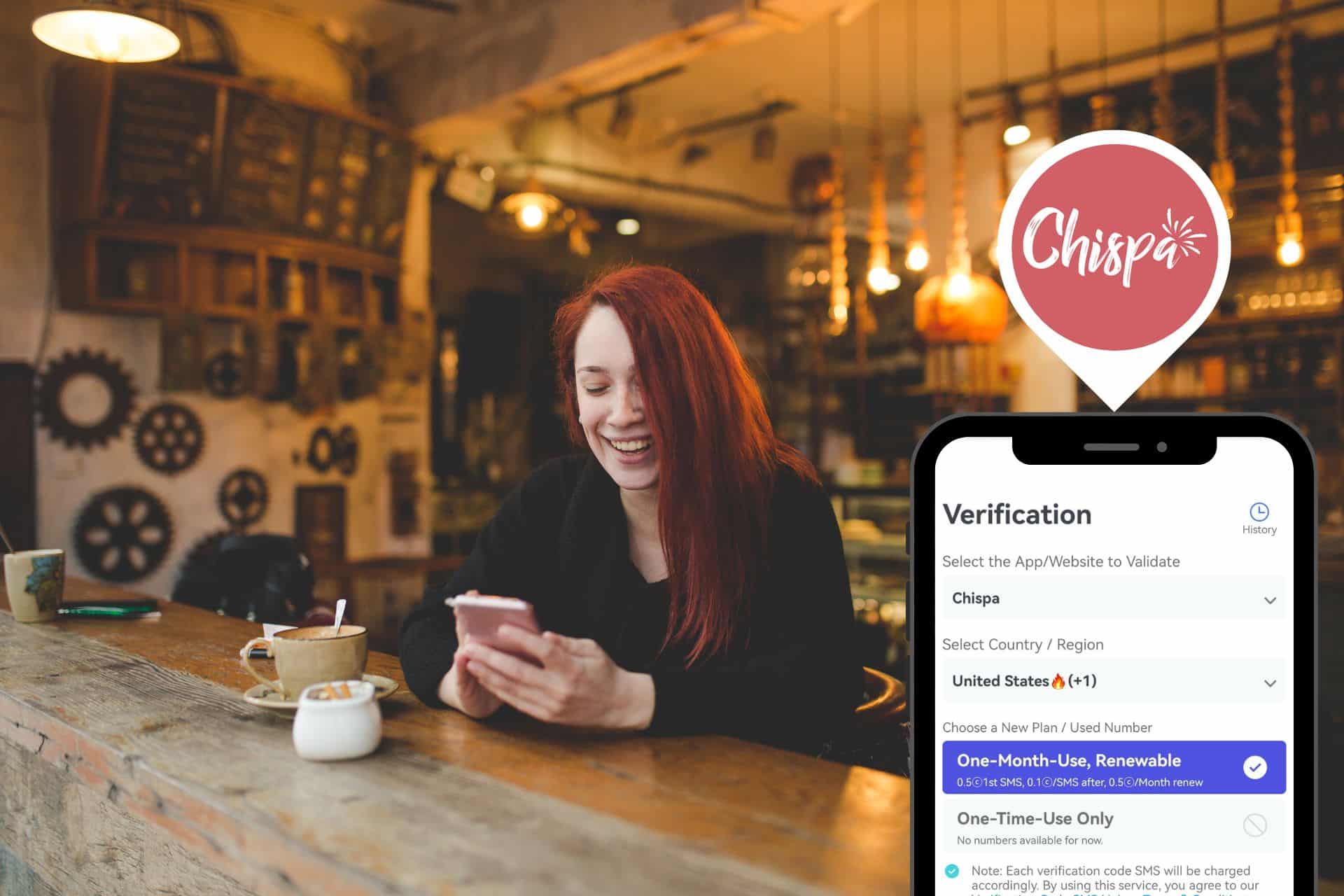 Second Phone Number for Chispa
